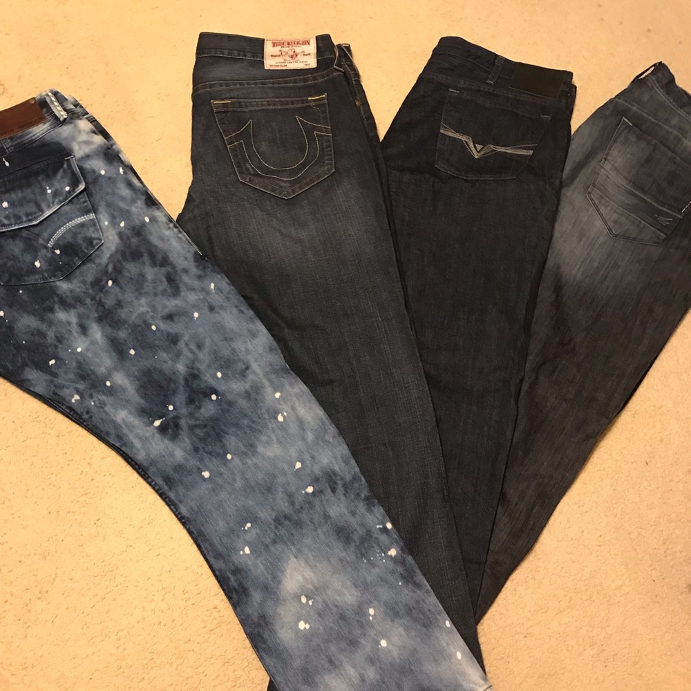 Men’s Designer Denim Lot